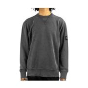 Calvin Klein Stilren Sweatshirt för Män Gray, Herr