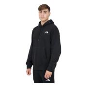 The North Face Essential Svart Hoodie Tröja Black, Herr