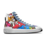 Balmain High-Top Sneakers Multicolor, Herr