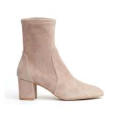 Stuart Weitzman Beige Ankelboots för kvinnor Beige, Dam