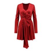 Alberta Ferretti Short Dresses Red, Dam