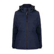 Canada Goose Dam Chelsea Parka - Navy, Storlek L Blue, Dam