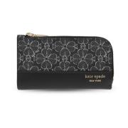 Kate Spade Plånbok Spade Blomma Black, Dam