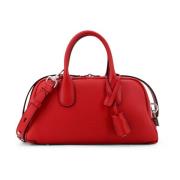 Tod's Lås Läderhandväska Red, Dam