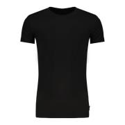 Gaudi Svart Herr T-Shirt med Korta ärmar Black, Herr