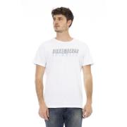 Bikkembergs T-shirt med tryck - Badkläder White, Herr