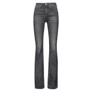 Pinko Flare-fit denim jeans, vintage grå Gray, Dam