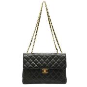 Chanel Vintage Pre-owned Laeder chanel-vskor Black, Dam