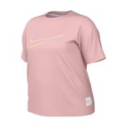 Nike Logo Rosa Dam T-shirt Pink, Dam