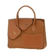 Hermès Vintage Pre-owned Laeder handvskor Brown, Dam