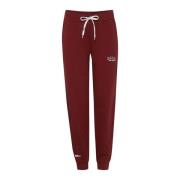 Ball Sammet Sweatpants med Cool Broderi Brown, Dam