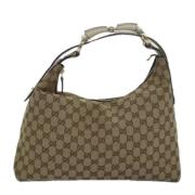 Gucci Vintage Pre-owned Canvas shoppers Beige, Dam