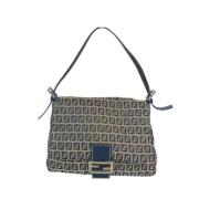 Fendi Vintage Pre-owned Canvas fendi-vskor Blue, Dam