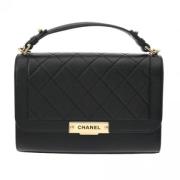 Chanel Vintage Pre-owned Laeder chanel-vskor Black, Dam