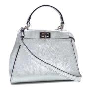 Fendi Vintage Pre-owned Laeder fendi-vskor Gray, Dam