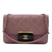 Chanel Vintage Pre-owned Laeder chanel-vskor Pink, Dam