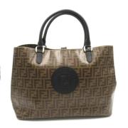 Fendi Vintage Pre-owned Plast fendi-vskor Brown, Unisex