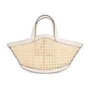 Cult Gaia Handväska Mini Yara Beige, Dam