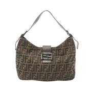 Fendi Vintage Pre-owned Canvas fendi-vskor Brown, Dam