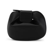 Gabriela Hearst Svart Soft Demi Clutch Black, Dam