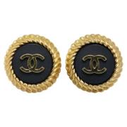 Chanel Vintage Pre-owned Guld chanel-smycken Yellow, Dam