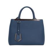 Fendi Vintage Pre-owned Laeder fendi-vskor Blue, Dam