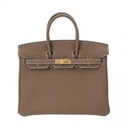 Hermès Vintage Pre-owned Laeder handvskor Brown, Dam