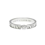 Tiffany & Co. Pre-owned Pre-owned Vitt guld ringar Gray, Dam