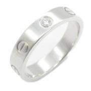 Cartier Vintage Pre-owned Vitt guld ringar Gray, Dam