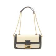 Fendi Vintage Pre-owned Laeder fendi-vskor White, Dam