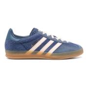 Adidas Inomhus Gazelle Skor Blue, Herr