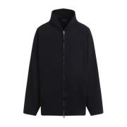 Balenciaga Ink Hooded Zip Up Jacka Black, Herr