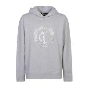 Just Cavalli Grå Sweatshirt Aw24 Herrmode Gray, Herr