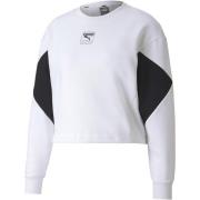 Puma Vit Svart Sweatshirt White, Herr