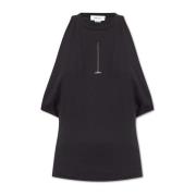 Alexander McQueen Topp med rund halsringning Black, Dam