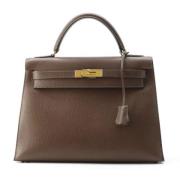 Hermès Vintage Pre-owned Laeder handvskor Brown, Dam