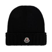 Moncler Svart Hat för Män och Kvinnor Black, Unisex