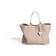 Parise Tote Bags Beige, Unisex