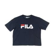 Fila Svart Iris Cropped Tee Dam T-shirt Black, Dam