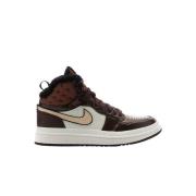 Nike Acclimat Brown Air Jordan 1 Sneakers Brown, Dam