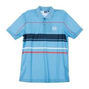 Sergio Tacchini Himmelblå Polo Tröja för Män Blue, Herr