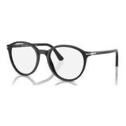 Persol Svarta solglasögon med Transitions Sapphire Black, Unisex