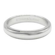 Tiffany & Co. Pre-owned Pre-owned Platina ringar Gray, Dam