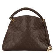 Louis Vuitton Vintage Pre-owned Laeder handvskor Brown, Dam