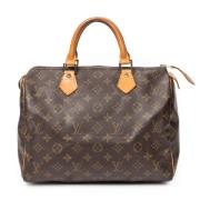 Louis Vuitton Vintage Pre-owned Canvas louis-vuitton-vskor Brown, Dam