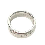 Tiffany & Co. Pre-owned Pre-owned Silver ringar Gray, Dam