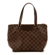 Louis Vuitton Vintage Pre-owned Canvas handvskor Brown, Dam