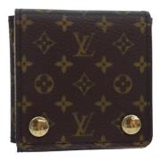 Louis Vuitton Vintage Pre-owned Canvas necessrer Brown, Dam