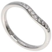 Tiffany & Co. Pre-owned Pre-owned Platina ringar Gray, Dam