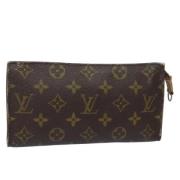 Louis Vuitton Vintage Pre-owned Canvas necessrer Brown, Dam